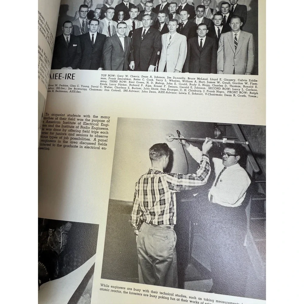 Vintage Silver Spruce Yearbook‎ 1961 Colorado State University CSU